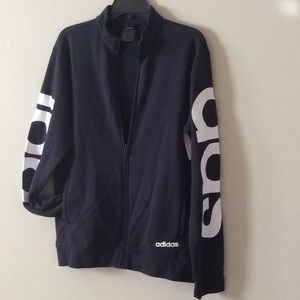 Adidas Men’s Sweater Size Medium. Navy blue.